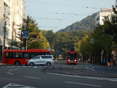【二部作】松山にもあった「三線道路」/松山市内電車撮影ウォーキング