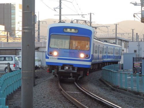 伊豆箱根鉄道と富士山１