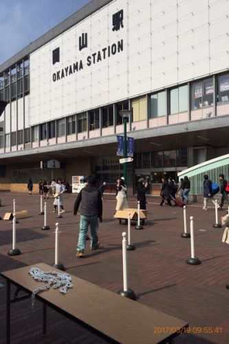 もう二度と岡山では見ることがないJR四国の観光列車の展示会に行ってきたよ!