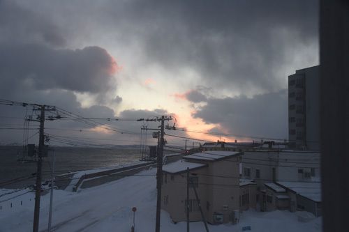はじっこと真ん中と 北海道冬の鉄道旅 その10 朝のお散歩