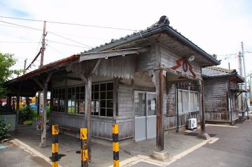 松本電鉄_上高地線_木造駅舎を振り返る_１