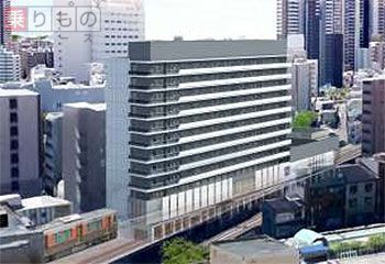 阪神電鉄とJR西日本、初の共同開発　大阪・福島区に複合ビル　2019年春開業