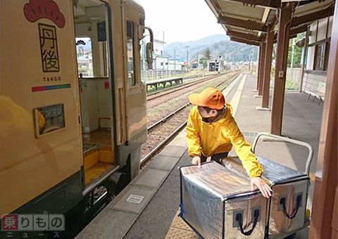 旅客列車で野菜を輸送　京都丹後鉄道で6月から　「貨客混載」として全国初