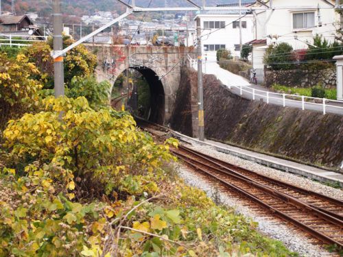 JRで最も短い鉄道トンネル 呉線の川尻トンネル