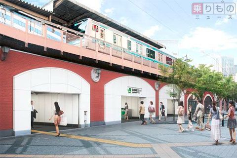 有楽町駅に通路新設、新橋駅は大屋根拡張　五輪に向け4駅改良へ　JR東日本
