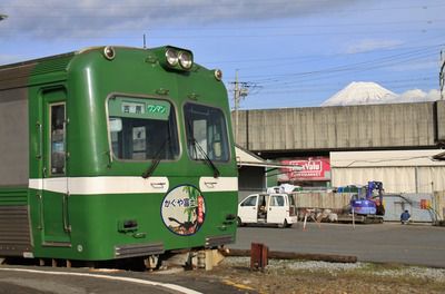 岳南電車8000形～新年は岳南電車で富士山を観よう！