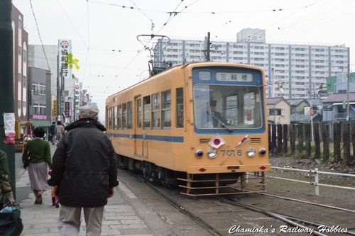 《鉄道写真》都電荒川線~青帯の頃（4）･変貌した早稲田電停付近~