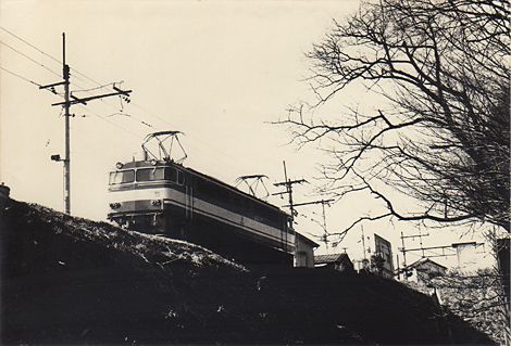 西武鉄道電気機関車　E851　西武国分寺線　1976年頃