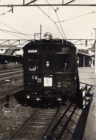 下河原線　40系電車　クモハ40074　国分寺　1973.3