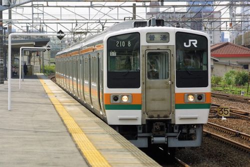 名古屋～亀山間　関西本線　その4 211系　国鉄時代に投入された4連