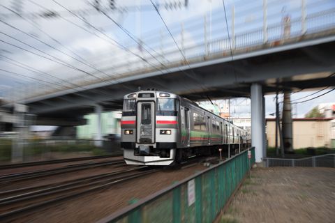 臨時特急ニセコ号の中間車両が変わっていた-G-D協調を久しぶりに