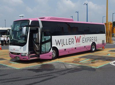2017年7月19日ベイラインエクスプレス WILLER EXPRESS L309便（川崎駅～名古屋南ささしまライブ）