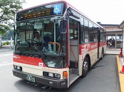 2017年8月19日箱根登山バス R箱根新道線（元箱根港～箱根湯本駅）