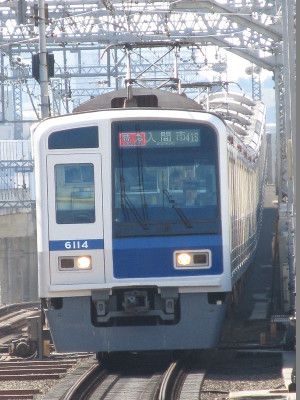 西武6000系　東急東横線特急入間市行き(2016年　代走S運行)