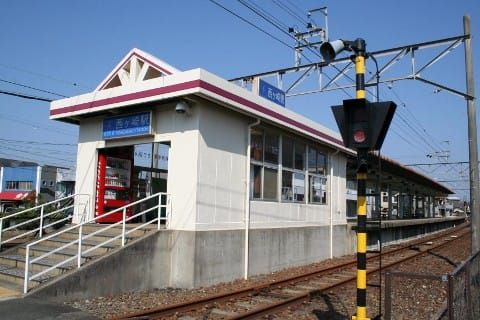 遠州鉄道　遠州西ヶ崎駅