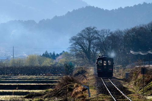 のたりと春　その１０　　若桜鉄道①