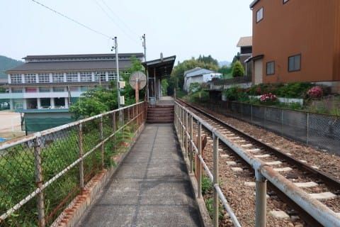 長良川鉄道　梅山駅