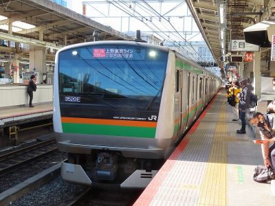 JR東日本E233系　東海道本線快速「アクティー」古河行き