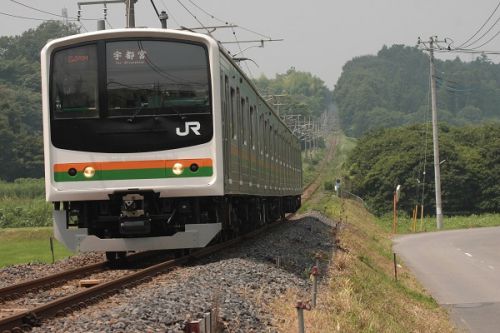通勤電車シリーズ 205系　40 東北本線・日光線用　600番台の登場 part2 メルヒェン顔に湘南帯