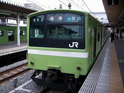 JR西日本201系　おおさか東線放出行き(幕)