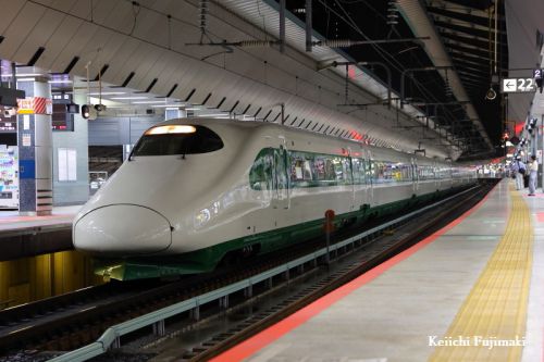 E2系 J66編成  東北上越新幹線開業40周年記念カラー登場