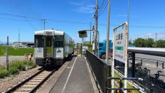 上涌谷駅で下車