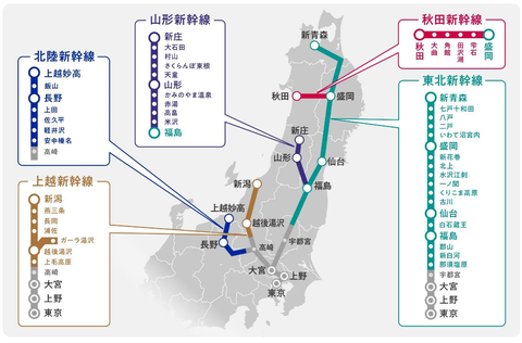 【JR東日本】「どこかにビューーン！」発表。JRE POINTを使って4つの候補駅からどこかへランダムに往復できる企画（2022年12月～）