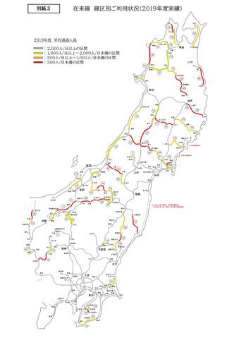 【JR東日本】利用の少ない線区の経営情報を発表。陸羽東線・鳴子温泉～最上間では営業係数が22149（2020年度）に