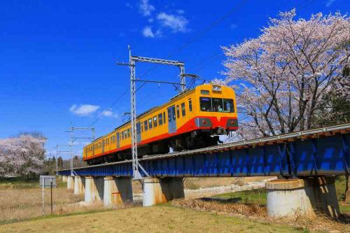 春の三岐鉄道