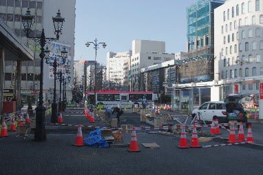 新潟駅前の萬代橋ラインBRT乗り場が移設された!
