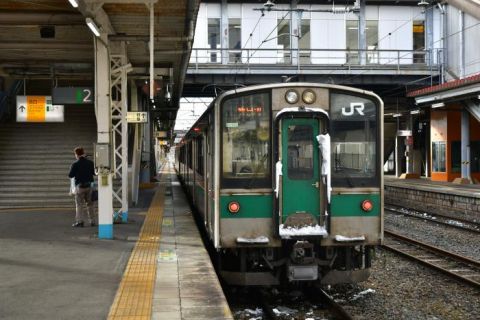 東北本線　白河駅、新白河駅