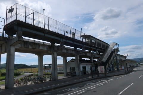 井原鉄道　川辺宿駅