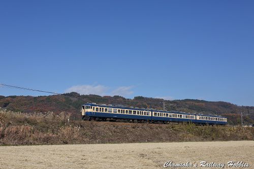 《鉄道写真》スカ色の115系~しなの鉄道北しなの線~