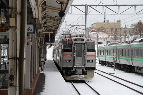 731系電車G-112編成さん・小樽駅