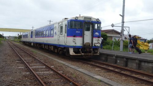 日高本線　鵡川駅