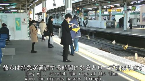 【鬼気迫る対応】新小岩駅の人身事故対策　初心者鉄辞典　English subtitles