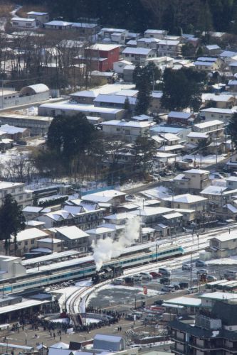 雪の鬼怒川温泉駅　- 東武鬼怒川線・2017年冬 -
