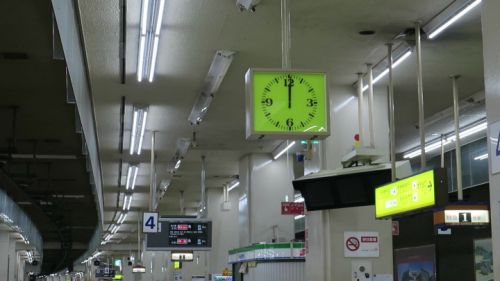 近鉄名古屋駅　ゆく年くる年　2017～2018　デジタルサイネージの起動画面も　お付けしました？