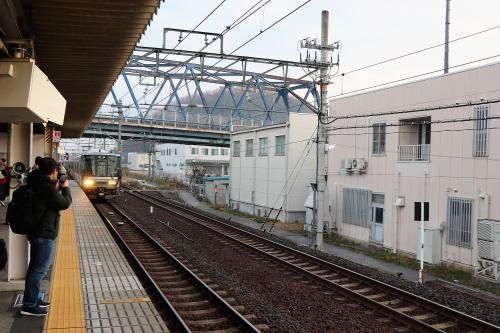 米原からは新快速で、姫路駅まで。