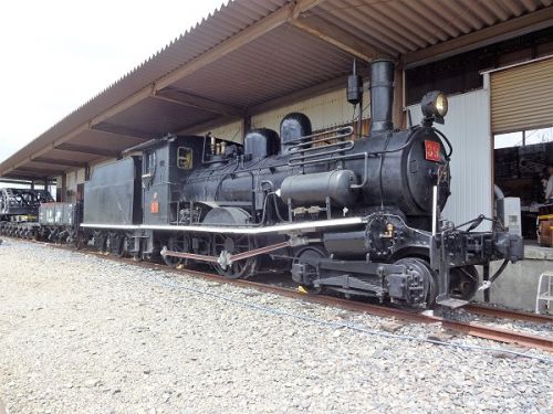 貨物鉄道博物館の保存車 1 東武39号蒸気機関車