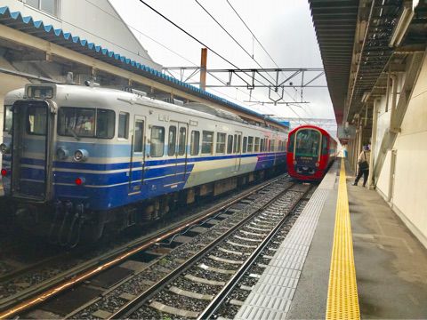 【旅】えちごトキめきリゾート 雪月花に乗る⑪　（直江津駅出発～デザート、お土産）