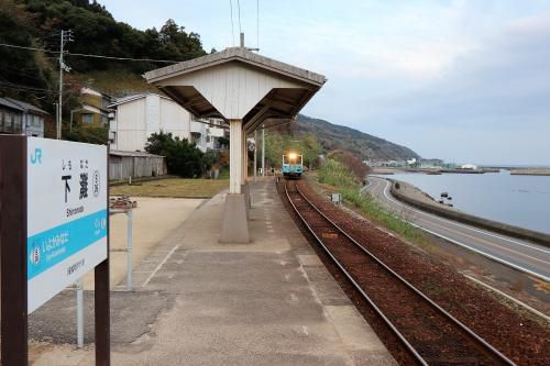 下灘駅を後に、再び、松山へ