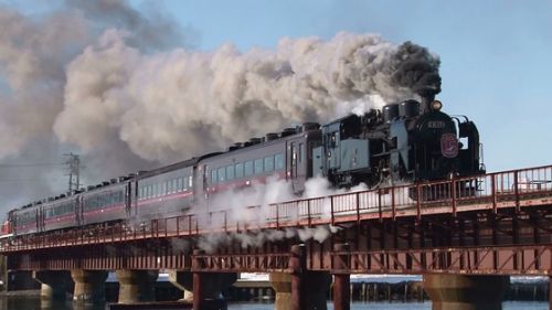 『ＳＬ冬の湿原号』川湯温泉駅延長運転(２０１５年)