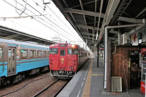 松山駅に戻り、市電に乗車