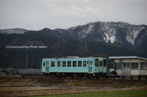 越美北線 無人駅にて