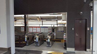 京阪膳所駅 新改札稼動開始です