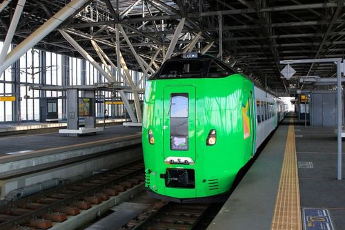 特急ライラック・旭川駅