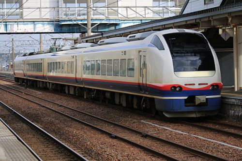 E653系しらゆきを土崎駅で発見！