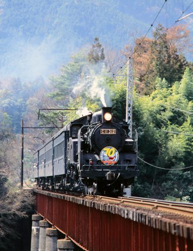 復活SL 70周年の 大井川鉄道 1995.3.31～4.1