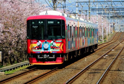 ぶらり桜と京阪電車